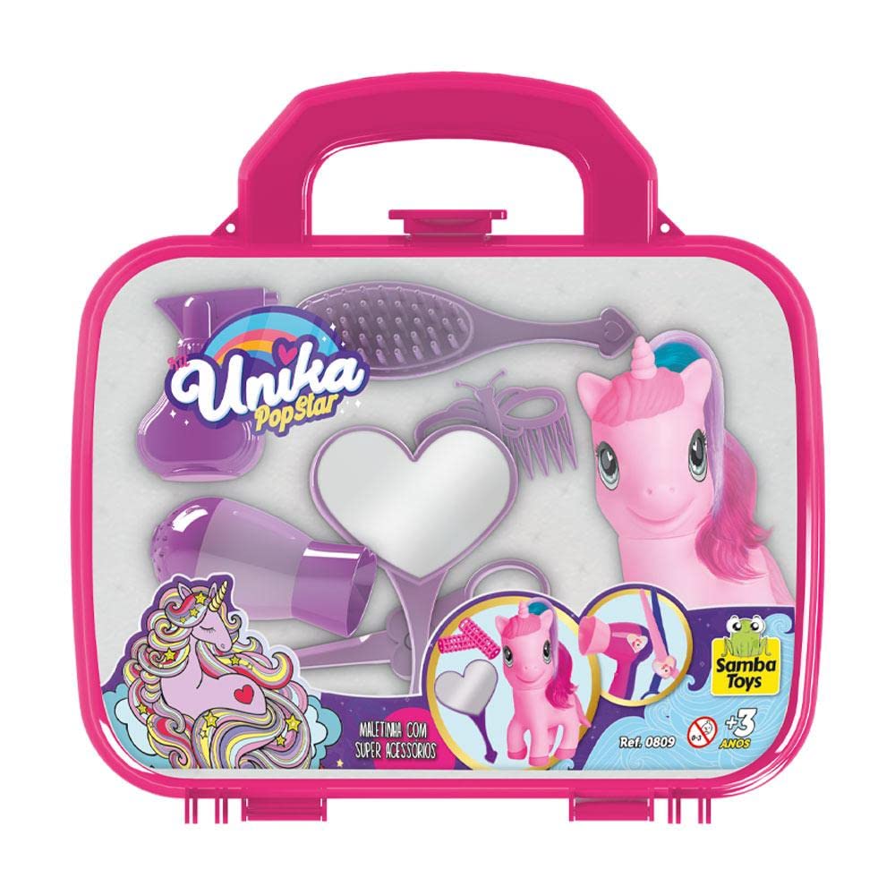 Maleta Unika Pop Star, Samba Toys : Amazon.com.br: Brinquedos e Jogos
